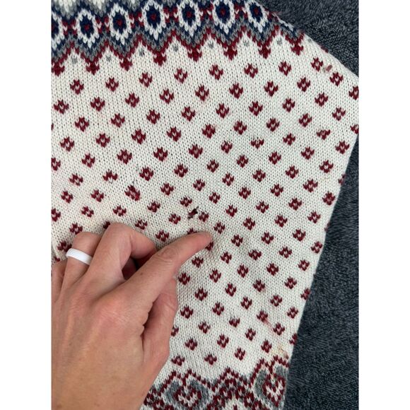 Vtg Selbu Knittings Of Norway Pure New Wool Fair Isle Nordic Cardigan XL *Read - Picture 15 of 16